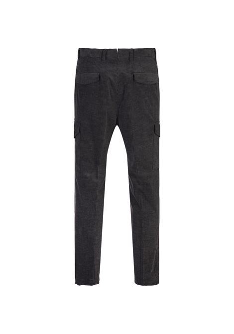 BOSS Pantaloni Cargo In Velluto a Coste Antracite - BOSS Sottocosto