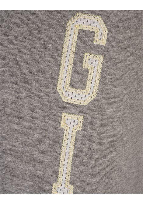 GIVENCHY Bermuda Grigio Chiaro Melange Con Patch Logo - GIVENCHY Outlet