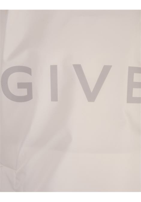 GIVENCHY Giacca a Vento In Tessuto Tecnico Off White - GIVENCHY Vendita Economica