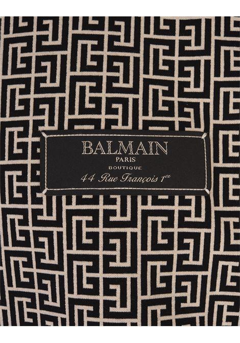 BALMAIN T-Shirt Monogram Con Etichetta Pierre Balmain - BALMAIN Saldi Di Fabbrica