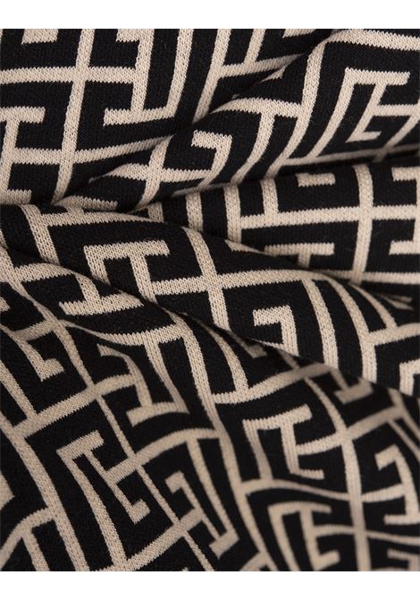 BALMAIN T-Shirt Monogram Con Etichetta Pierre Balmain - BALMAIN Saldi Di Fabbrica