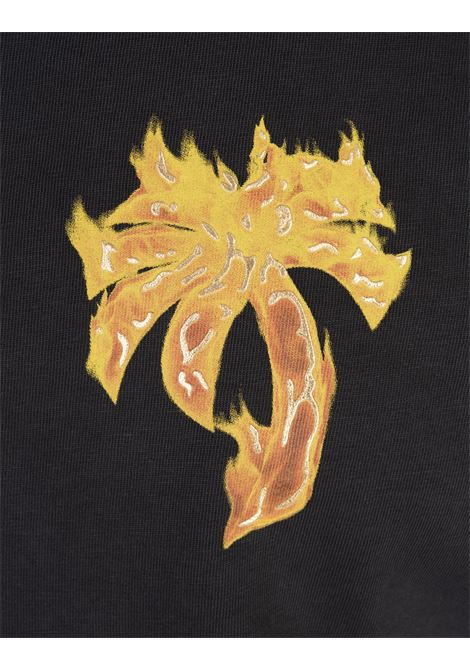 PALM ANGELS T-Shirt Burning Palm Nera - PALM ANGELS Only for today