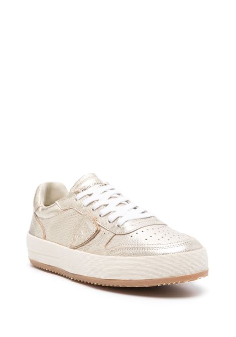 PHILIPPE MODEL Sneakers Nice Metallizzate Oro - PHILIPPE MODEL Italia