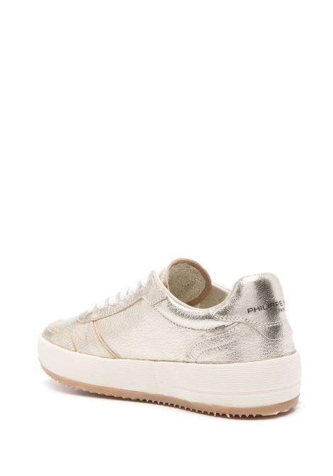PHILIPPE MODEL Sneakers Nice Metallizzate Oro - PHILIPPE MODEL Italia