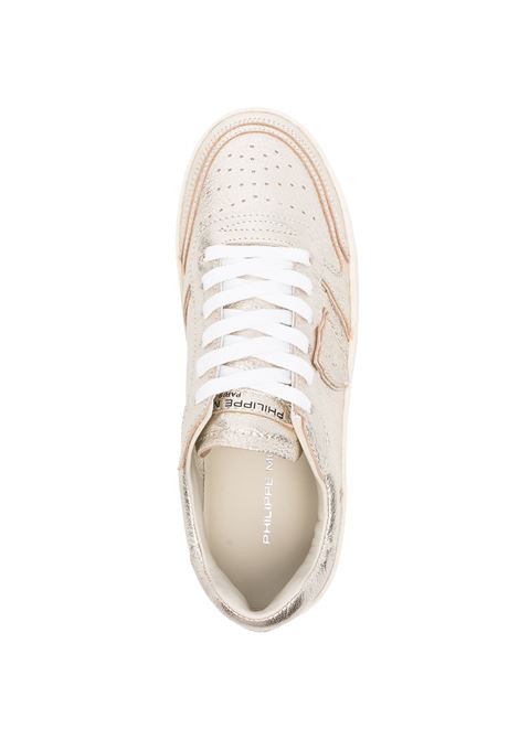 PHILIPPE MODEL Sneakers Nice Metallizzate Oro - PHILIPPE MODEL Italia
