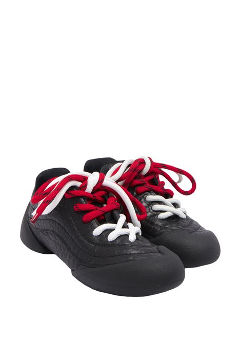 ALEXANDER MCQUEEN Sneakers Flexion Nere - ALEXANDER MCQUEEN Spedizione Gratuita