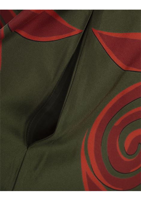 LA DOUBLE J Abito Mini Magnifico In Dragonflower Placée Multicolor in Silk Twill - LA DOUBLE J Fino Al -60%