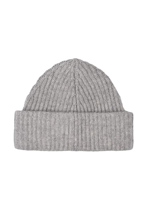 RALPH LAUREN Berretto Grigio In Lana e Cashmere Con Pony Ricamato - RALPH LAUREN Affare Del Giorno