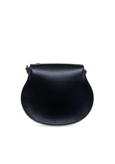 CHLOÉ Borsa Saddle Piccola Marcie In Lino e Pelle - CHLOÉ Sottocosto