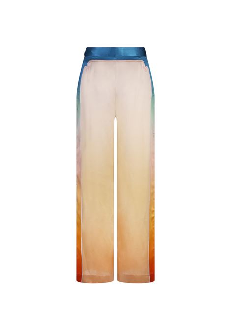 CASABLANCA Pantaloni In Seta L'Arc Coloré - CASABLANCA Online