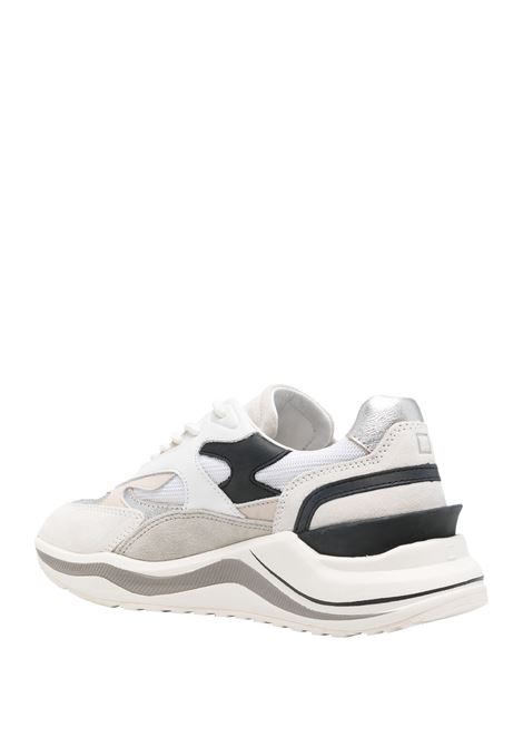 D.A.T.E. Sneakers Fuga Dragon Bianche-Argento - D.A.T.E In Vendita