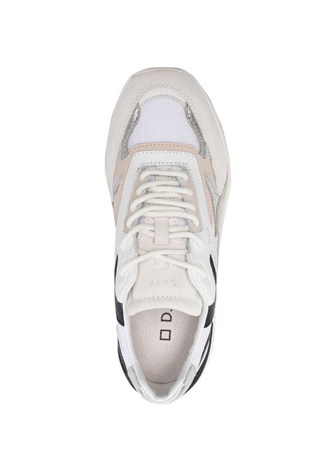 D.A.T.E. Sneakers Fuga Dragon Bianche-Argento - D.A.T.E In Vendita