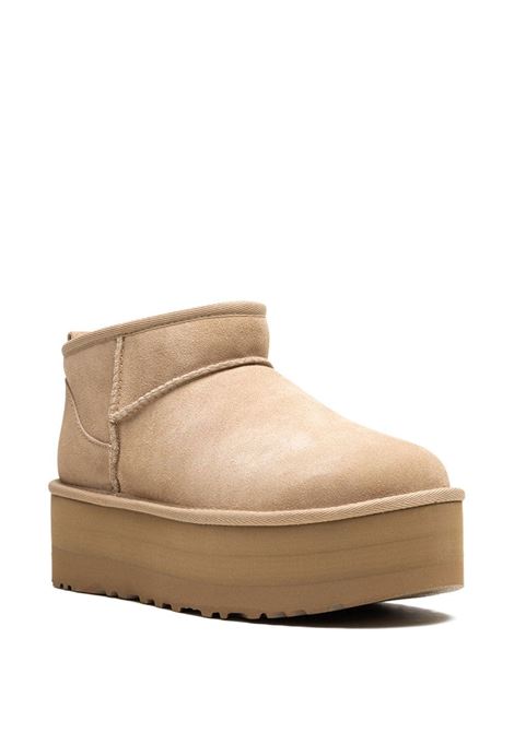 UGG Stivali Con Plateau Classic Ultra Mini Sand - UGG In Saldo