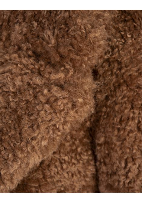 STELLA MCCARTNEY Cappotto In Teddy Cammello - STELLA MCCARTNEY Vendita