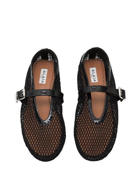 ALAIA Ballerine In Rete Nera - ALAIA Qualità Garantita