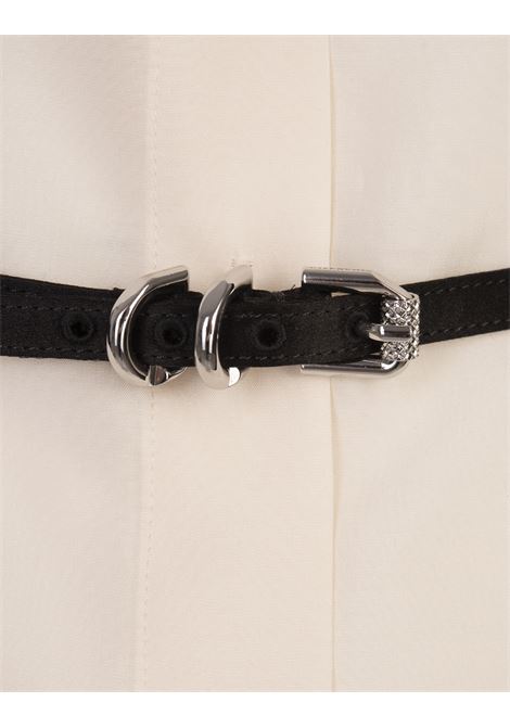 GIVENCHY Camicia Voyou Bianca Con Cintura - GIVENCHY Presa