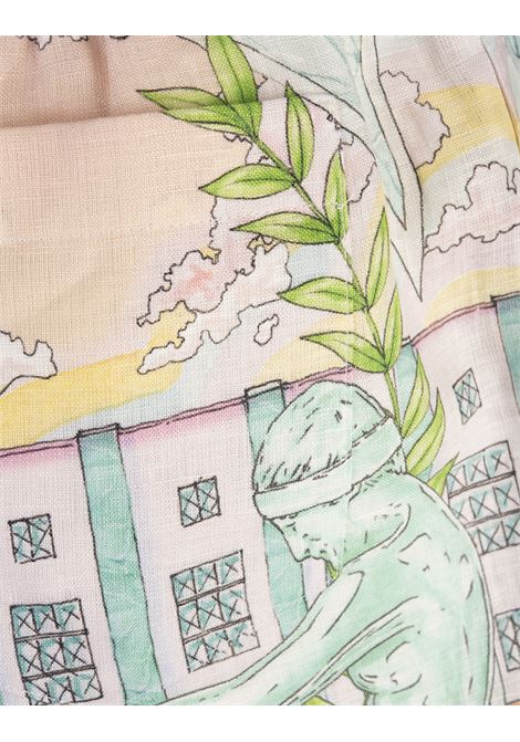 CASABLANCA Shorts In Lino Vase - CASABLANCA In Vendita