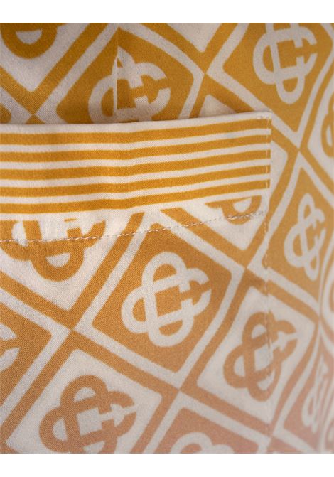 CASABLANCA Shorts In Seta Gradient Monogram - CASABLANCA Saldi