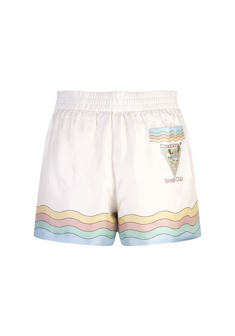 CASABLANCA Shorts In Seta Maison De Reve - CASABLANCA Hotsell
