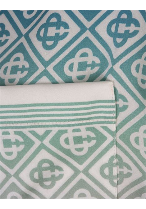 CASABLANCA Camicia In Seta Gradient Monogram - CASABLANCA Saldi Di Fabbrica