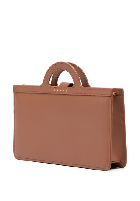 MARNI Portafoglio Tropicalia Lungo Marrone - MARNI Nuova