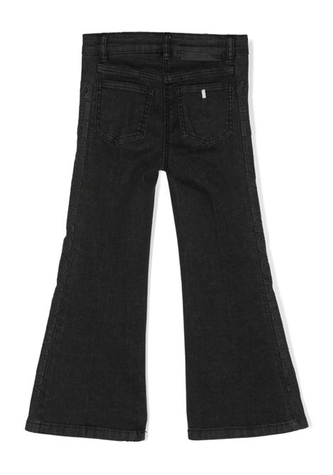 STELLA MCCARTNEY KIDS Jeans Svasati in Denim Nero - STELLA MCCARTNEY KIDS 2025