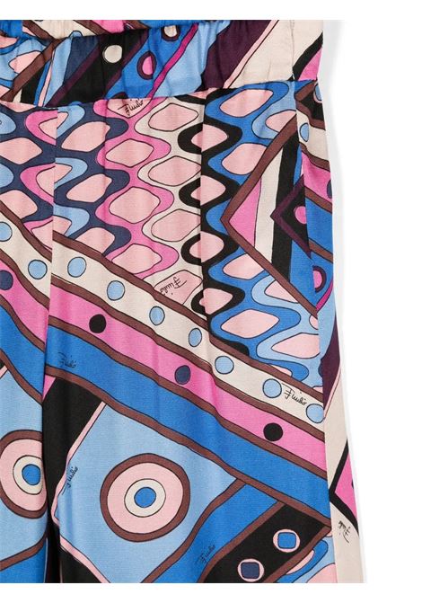 EMILIO PUCCI JUNIOR Pantaloni a Gamba Dritta Con Stampa Vivara - EMILIO PUCCI JUNIOR Presa