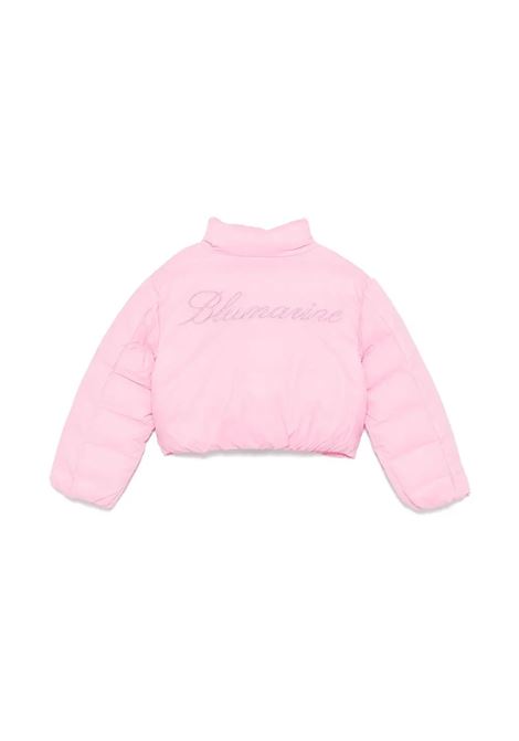 MISS BLUMARINE KIDS Giubbotto Rosa Con Logo Dietro - MISS BLUMARINE KIDS Offerta