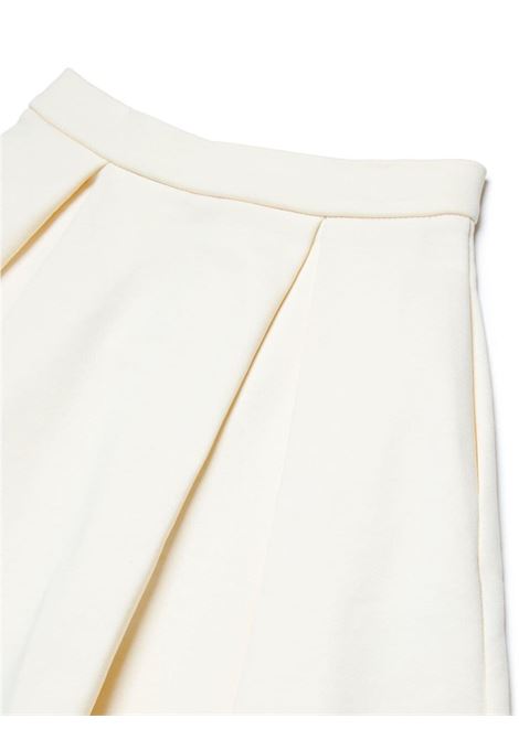 MAX&CO. KIDS Gonna Corta a Pieghe Bianca - MAX&CO. KIDS Vendite Flash