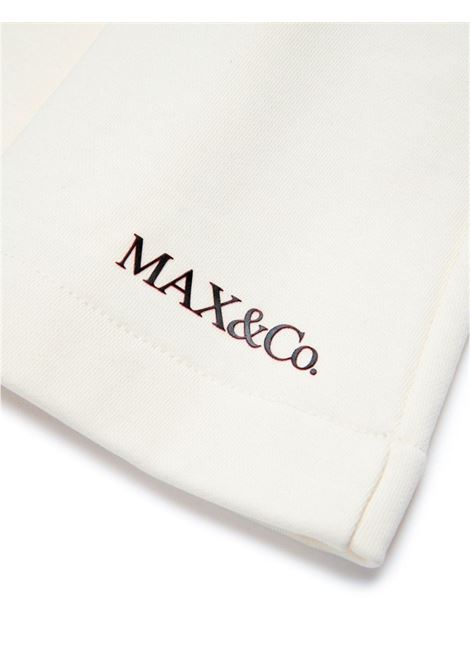 MAX&CO. KIDS Gonna Corta a Pieghe Bianca - MAX&CO. KIDS Vendite Flash
