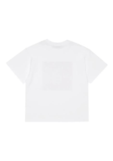 MAX&CO. KIDS T-Shirt Icona Con Logo In Bianco e Rosso - MAX&CO. KIDS Nuova