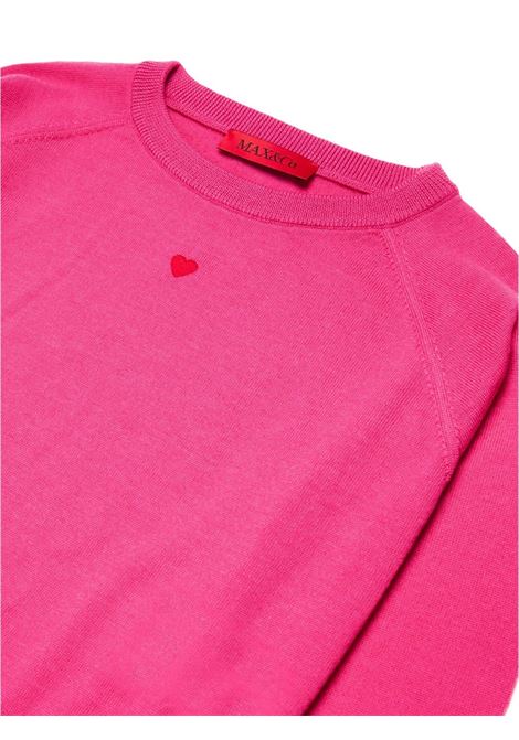 MAX&CO. KIDS Pullover In Lana Fucsia Con Cuore - MAX&CO. KIDS 2025