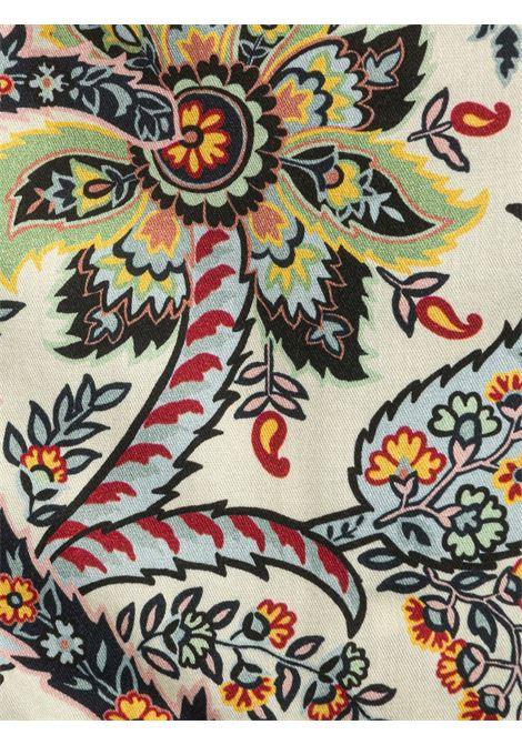 ETRO KIDS Blusa Bianca Con Motivo Paisley Multicolor - ETRO KIDS Shopping Online