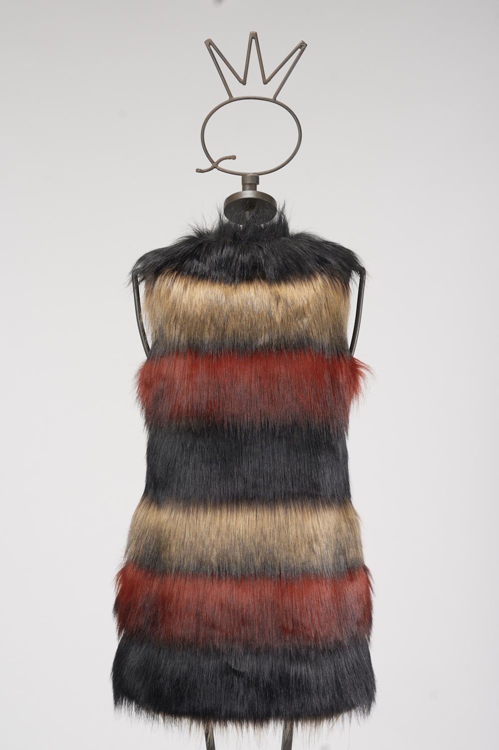 Save The Queen Gilet in ecopelliccia Negozio