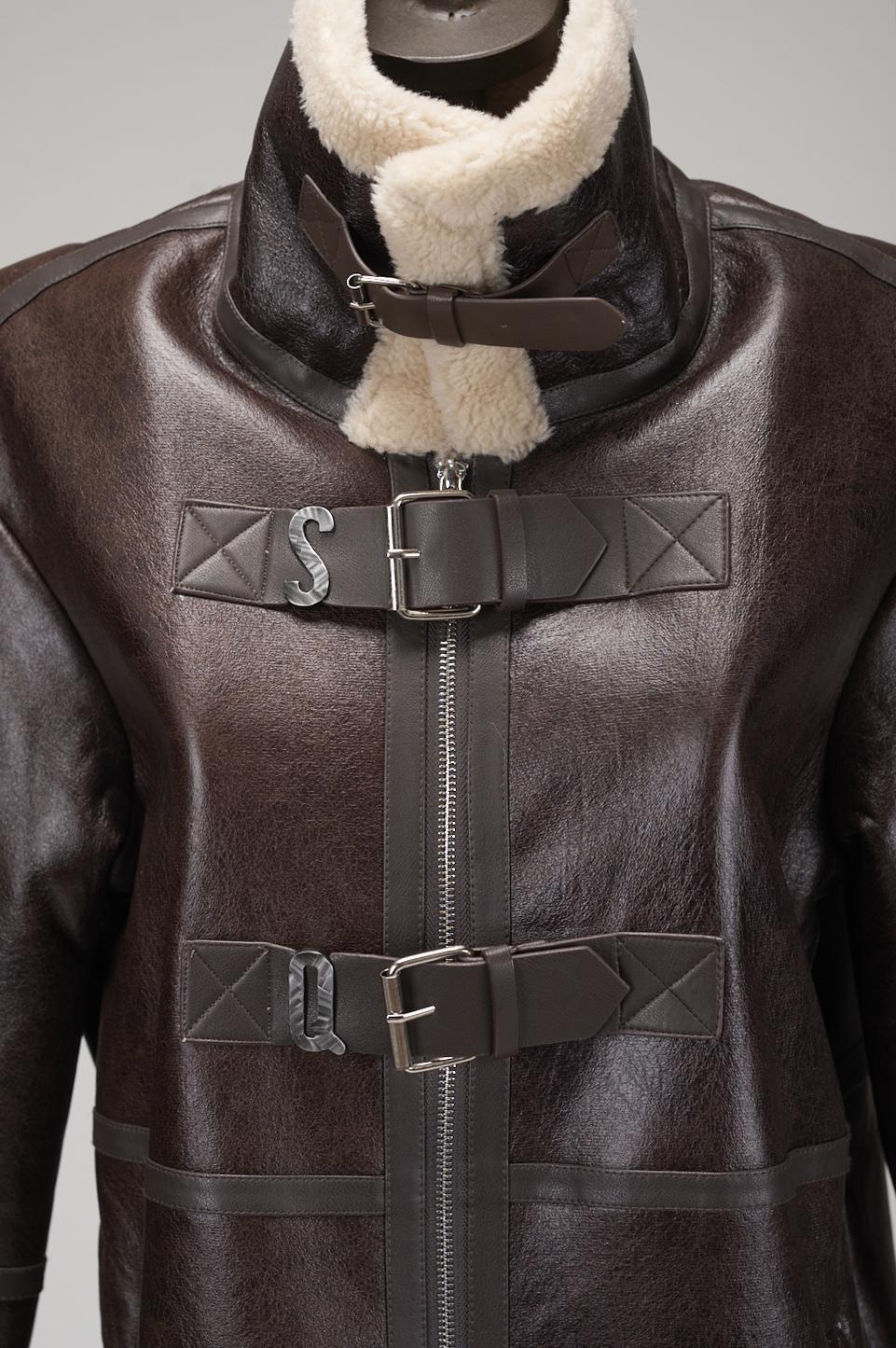 Save The Queen Eco-Shearling lungo Italy