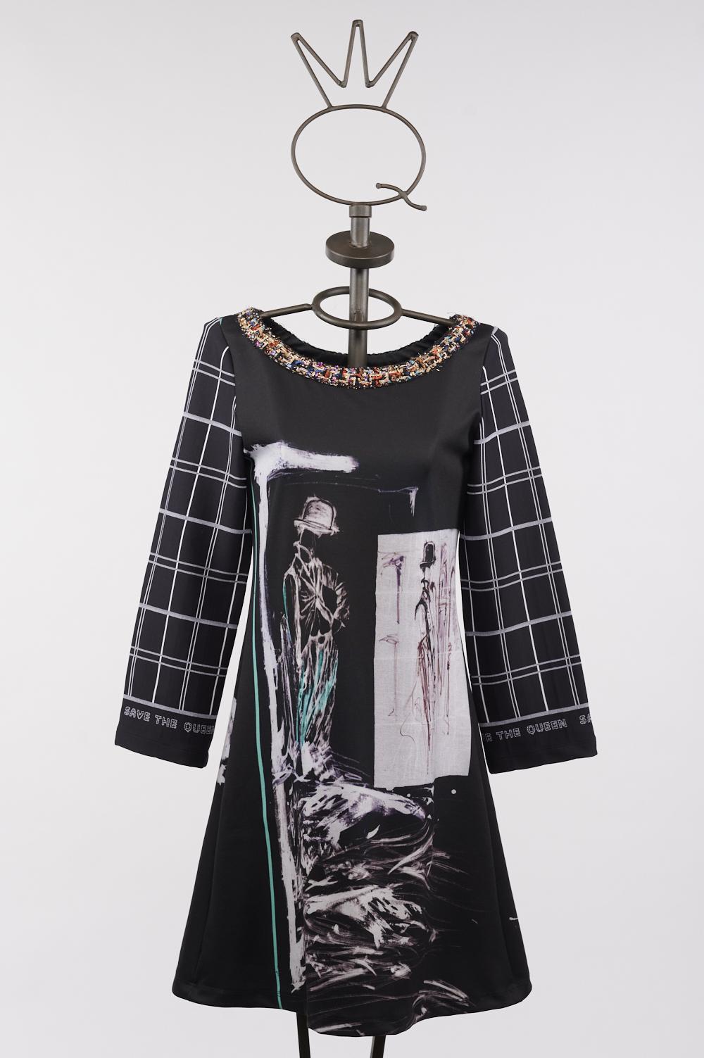 Save The Queen Vestito corto stampato Economico