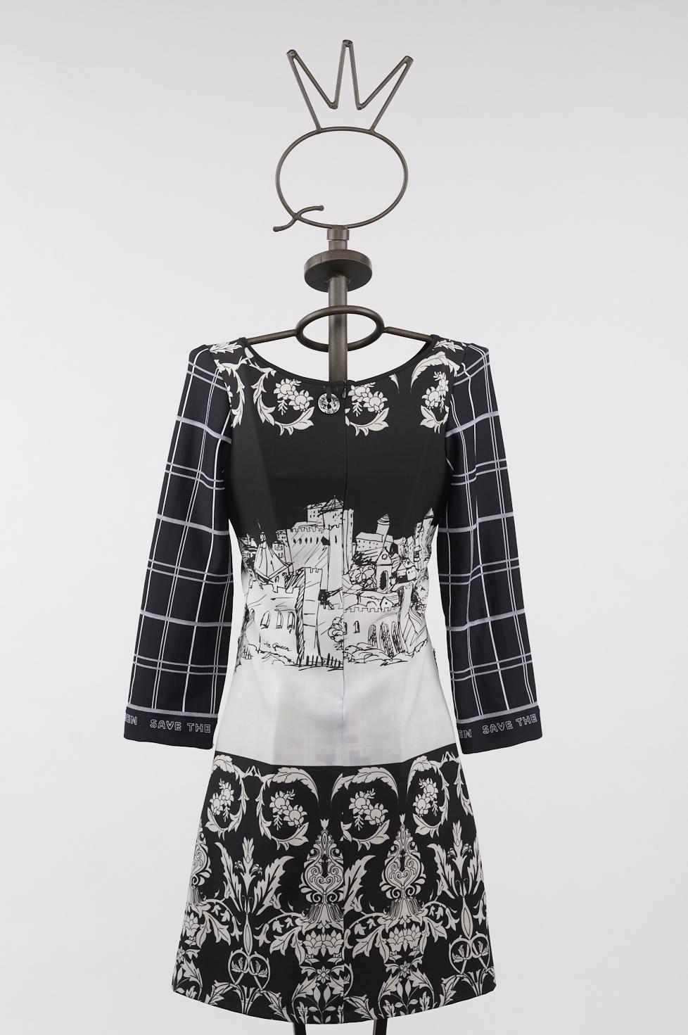 Save The Queen Vestito corto stampato Fornitura limitata