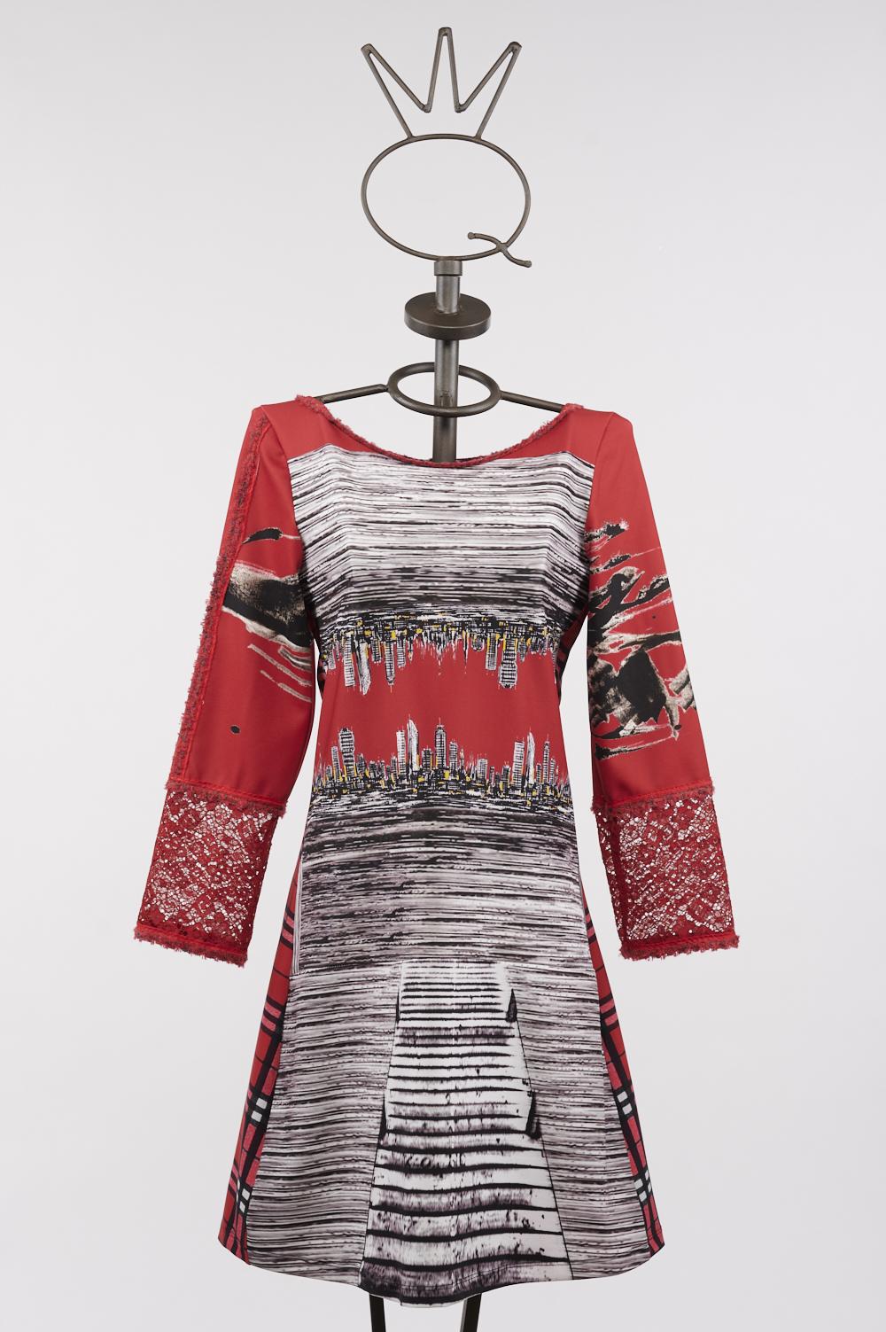 Save The Queen Vestito corto stampato Offerta esclusiva