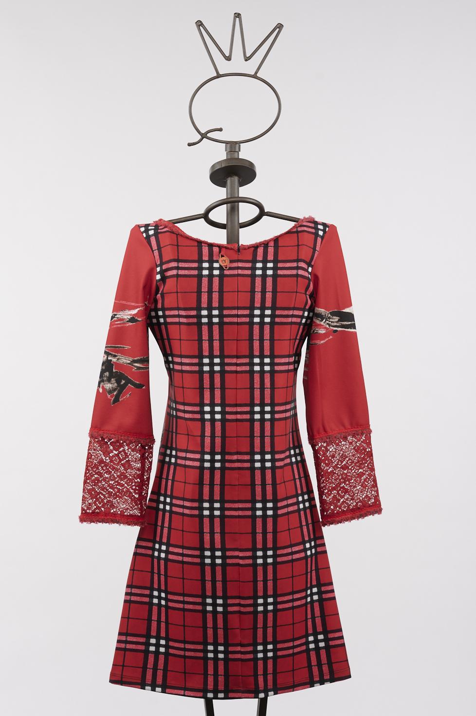 Save The Queen Vestito corto stampato Offerta esclusiva