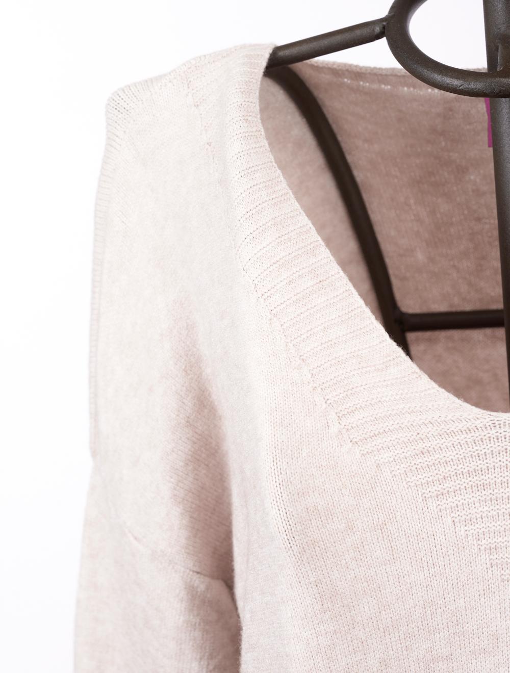 Save The Queen Vestito in tricot color panna Moda