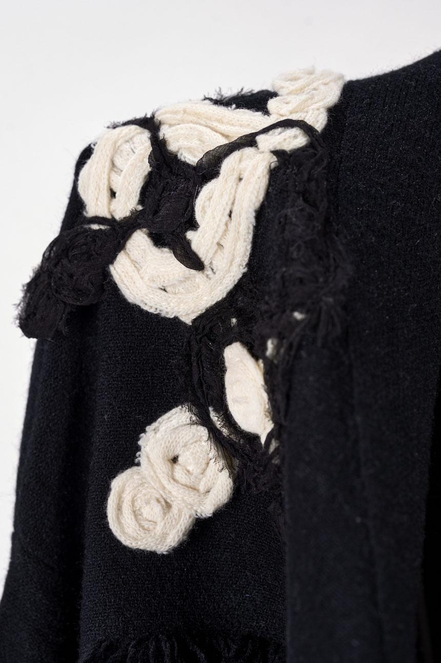Save The Queen Cardigan lungo nero Promozione Limitata