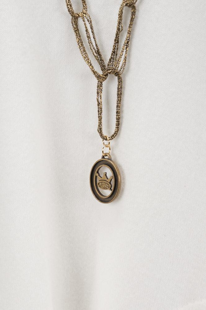 Save The Queen Maxi maglia con collana Sottocosto