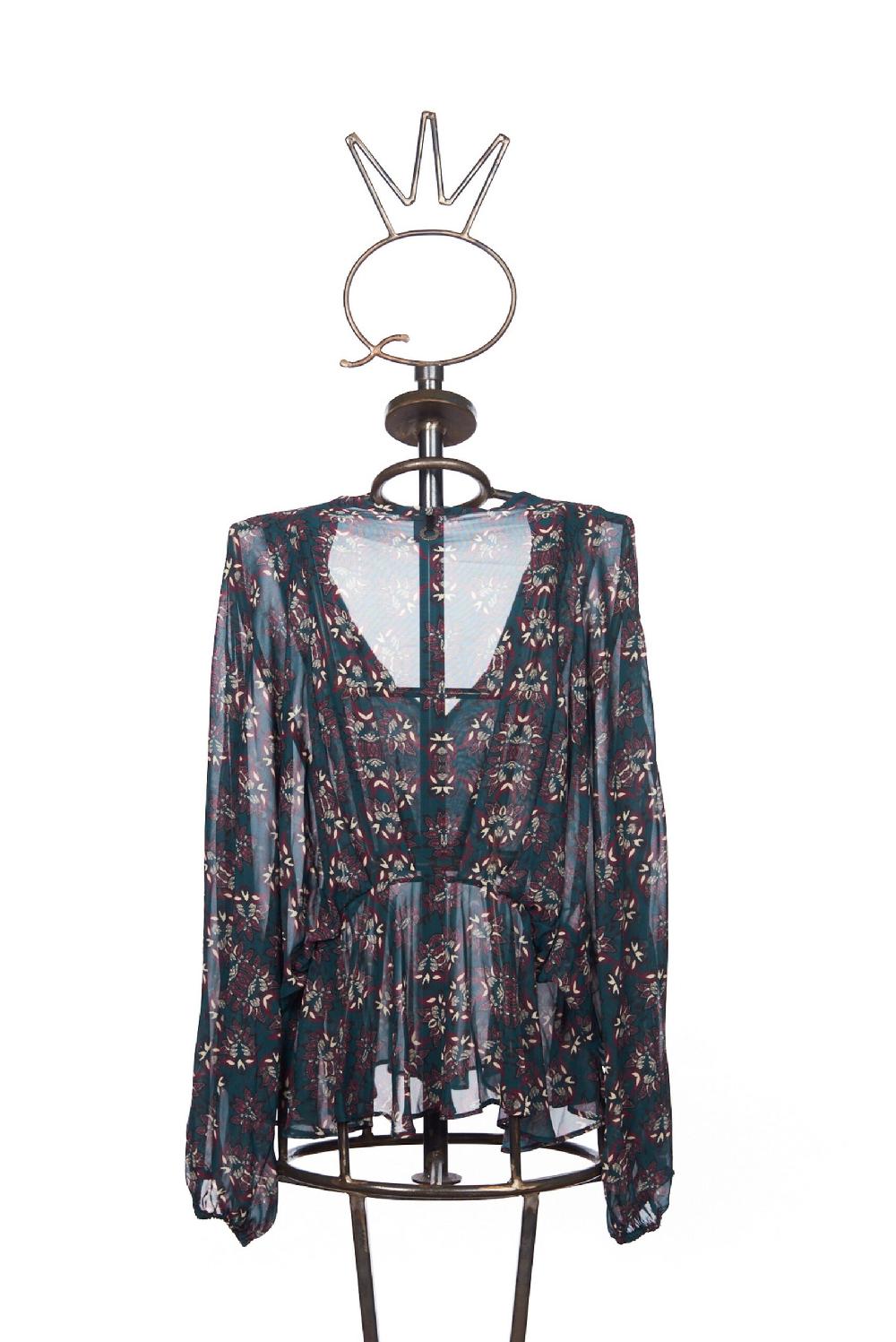 Save The Queen blusa con stampa floreale Italia
