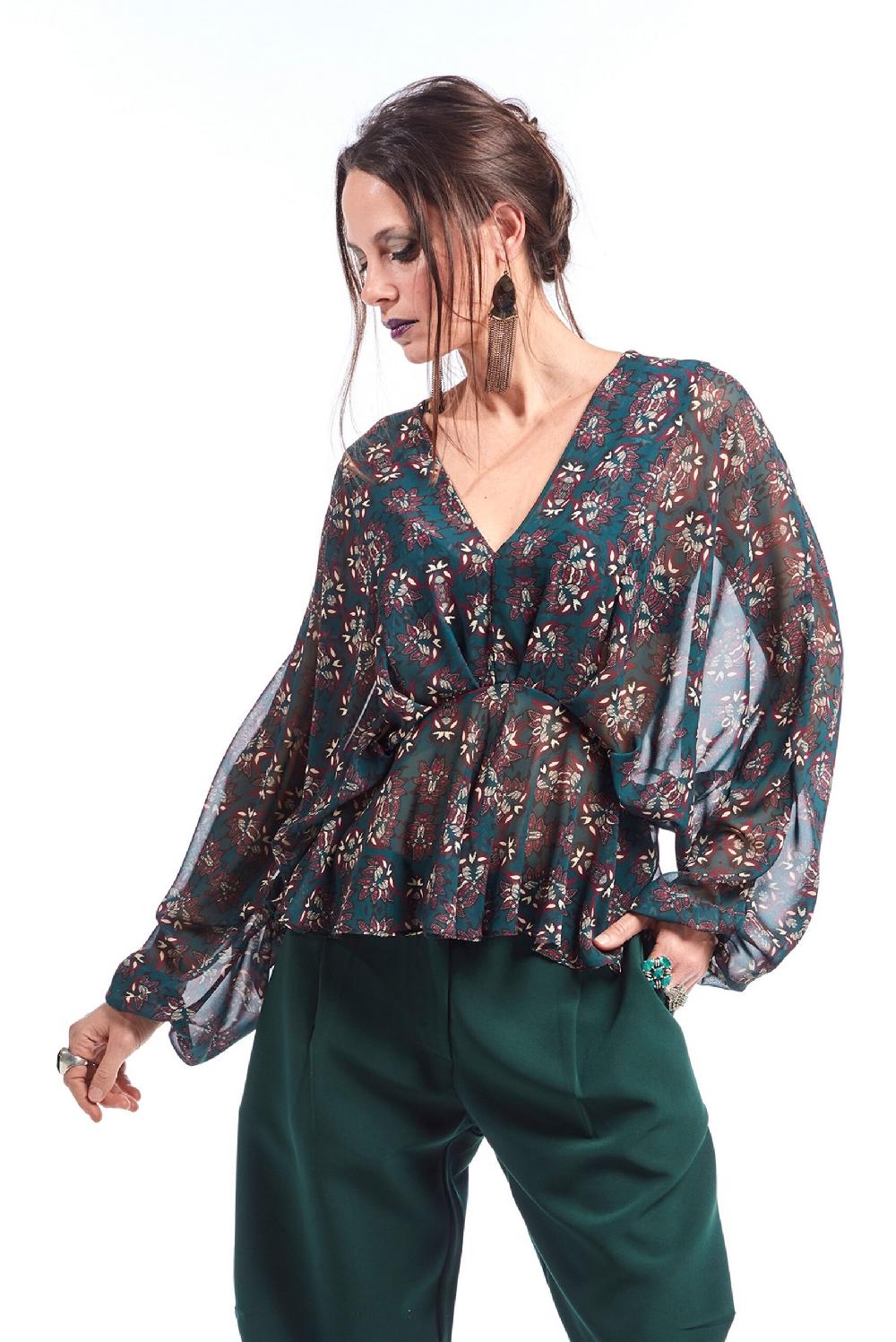 Save The Queen blusa con stampa floreale Italia