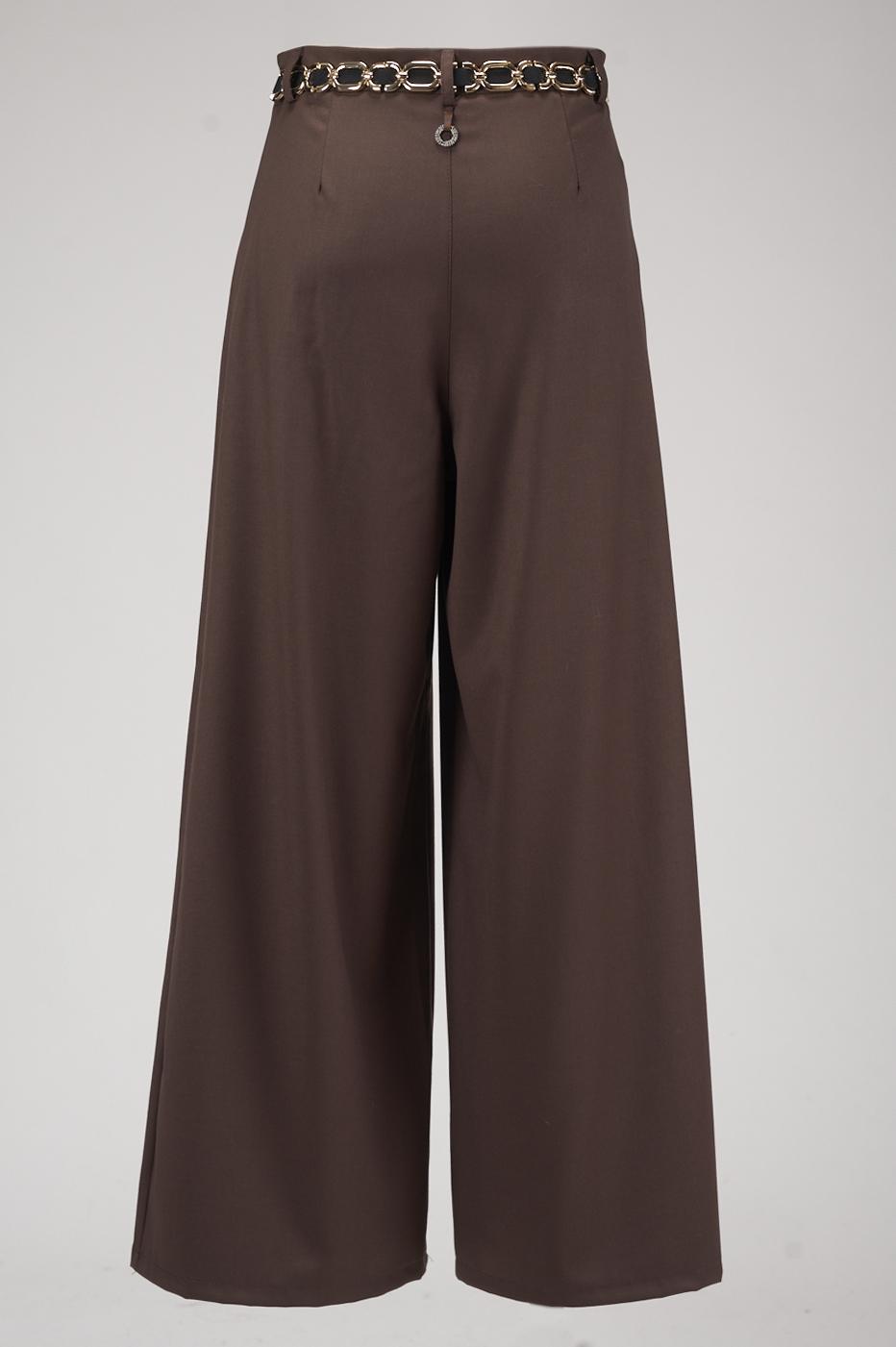 Save The Queen Pantaloni palazzo a vita alta Shopping Online