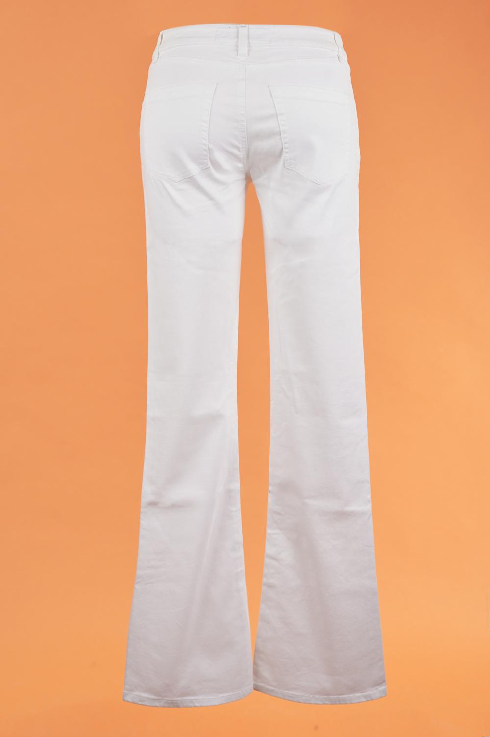 Save The Queen jeans bianco Italia