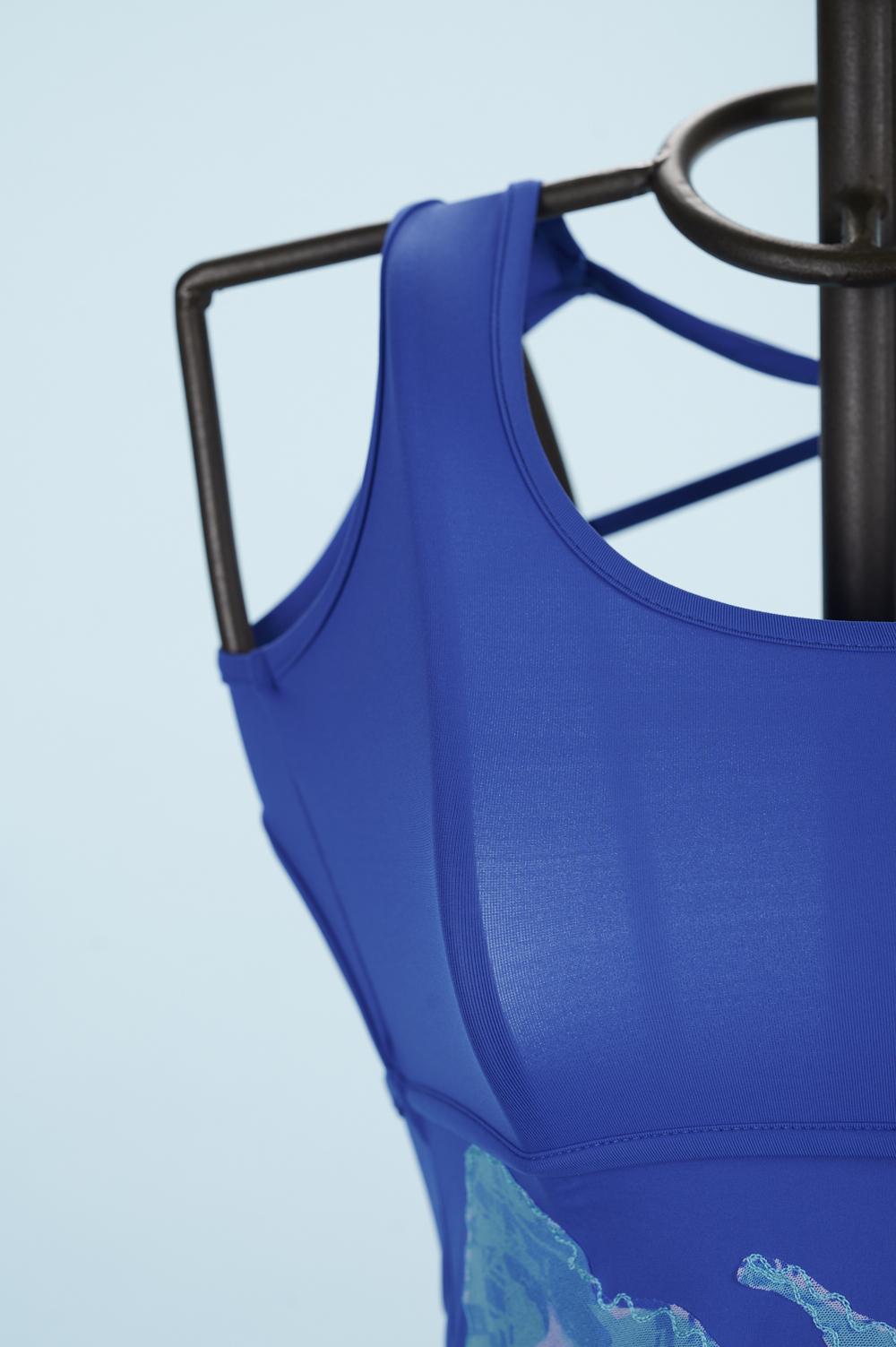 Save The Queen Top bluette Vendite Flash