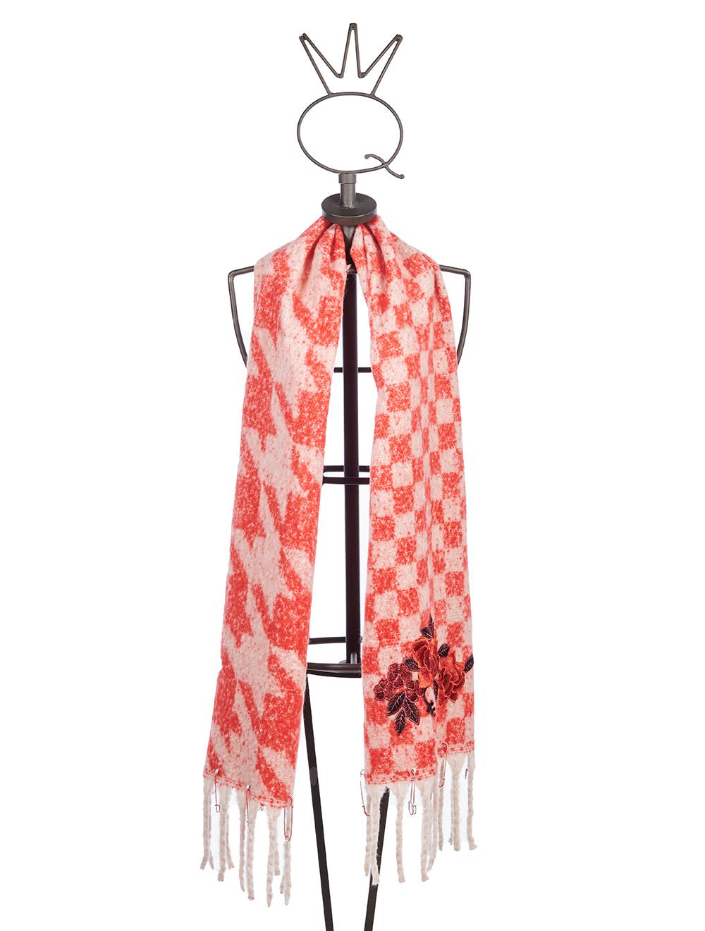 Save The Queen sciarpa in tessuto di maglia effetto mohair Italia
