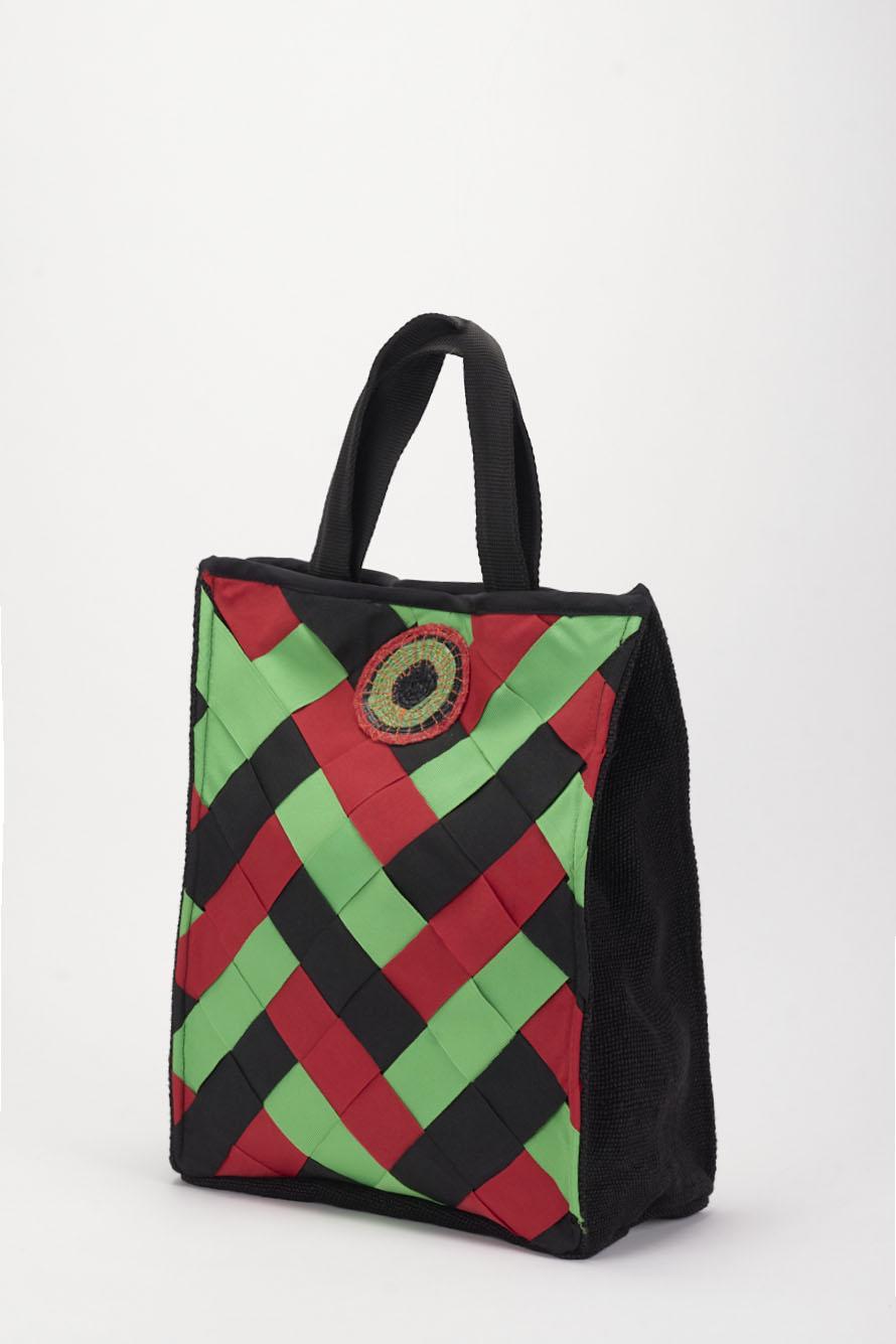 Save The Queen Borsa in canvas di cotone Vendita Economica
