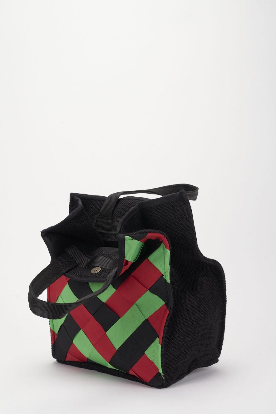 Save The Queen Borsa in canvas di cotone Vendita Economica